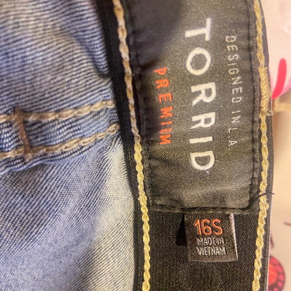 Torrid Blue Denim Jeans Classic Fit